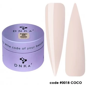 Builder Gel DNKa 30 ml #0018 Coco