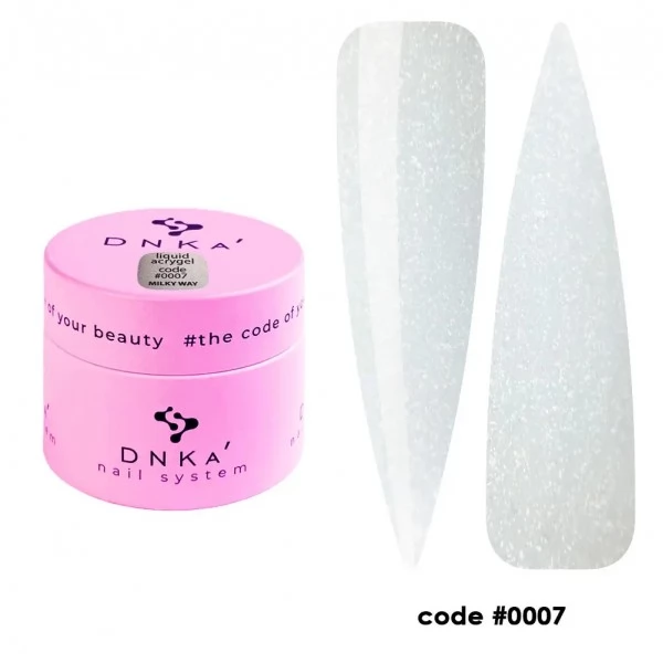 Liquid Acrygel DNKa 15 ml #0007 Milky Way Liquid Acrygel DNKa 15 ml #0007 Milky Way