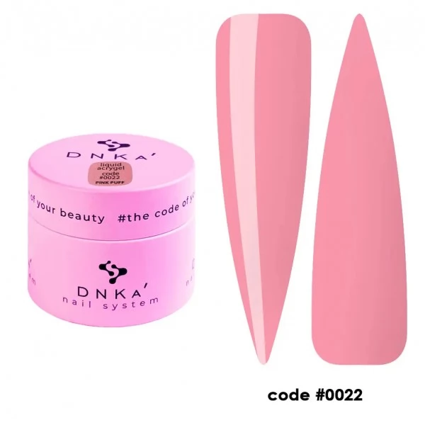Liquid Acrygel DNKa 15 ml #0022 Pink Puff Liquid Acrygel DNKa 15 ml #0022 Pink Puff