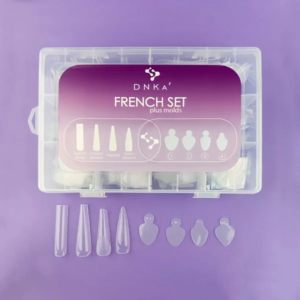 French Set plus molds DNKa 192/96pcs French Set plus molds DNKa 192/96pcs