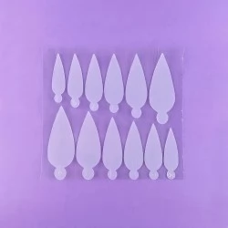 Professional nail molds DNKa 36pcs no.0001