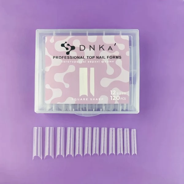 Top Nail Forms Square Sharp DNKa 120pcs Top Nail Forms Square Sharp DNKa 120pcs