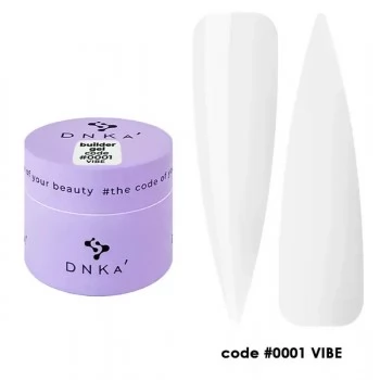 BUILDER GEL DNKa 15 ml #0001 Vibe
