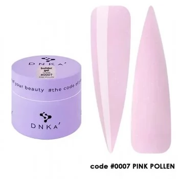 BUILDER GEL DNKa 15 ml #0007 Pink Pollen