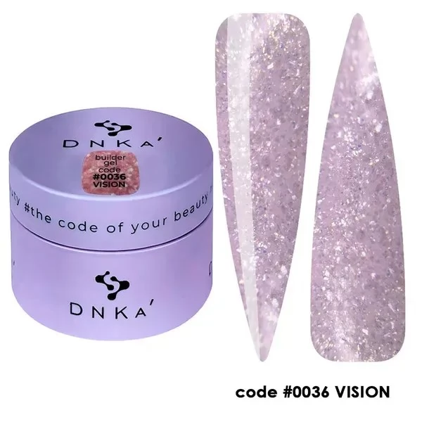 BUILDER GEL NEW FORMULA DNKa 30 ml #0036 Vision