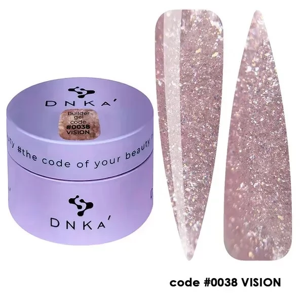 BUILDER GEL NEW FORMULA DNKa 30 ml #0038 Vision