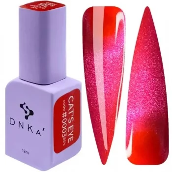 COLOR GEL POLISH CATS EYE DNKa 12 ml #0003 80s HEMA-TPO Free