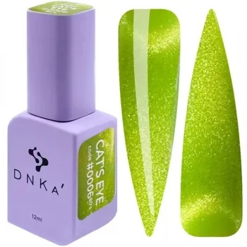 COLOR GEL POLISH CATS EYE DNKa 12 ml #0006 80s HEMA-TPO Free
