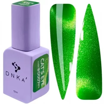 COLOR GEL POLISH CATS EYE DNKa 12 ml #0007 80s HEMA-TPO Free