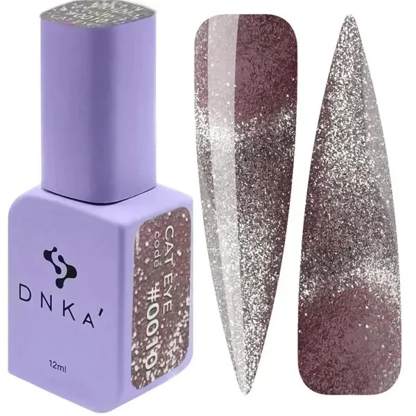 COLOR GEL POLISH CATS EYE DNKa 12 ml #0010 HEMA-TPO Free