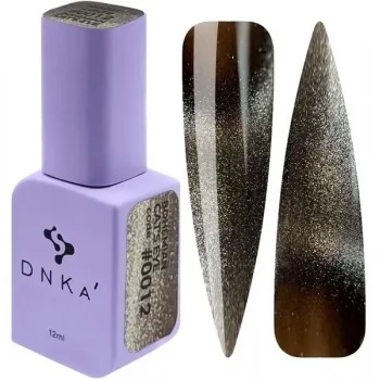 COLOR GEL POLISH CATS EYE DNKa 12 ml #0012 BOHEMIAN HEMA-TPO Free
