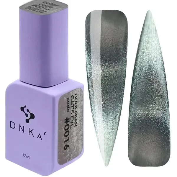 COLOR GEL POLISH CATS EYE DNKa 12 ml #0016 BOHEMIAN HEMA-TPO Free