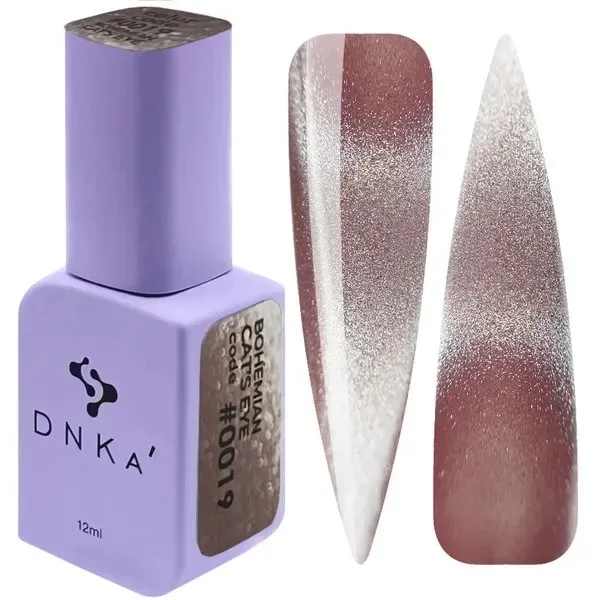COLOR GEL POLISH CATS EYE DNKa 12 ml #0019 BOHEMIAN HEMA-TPO Free COLOR GEL POLISH CATS EYE DNKa 12 ml #0019 BOHEMIAN HEMA-TPO Free