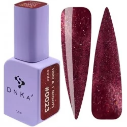 COLOR GEL POLISH CATS EYE DNKa 12 ml #0023 1000-1 NIGHTS HEMA-TPO Free