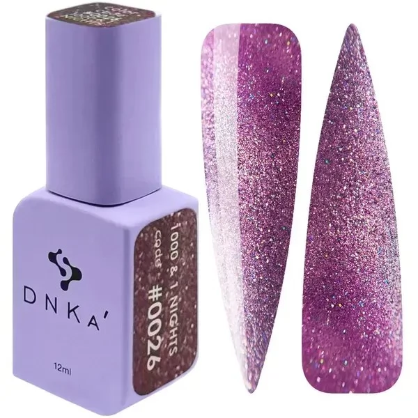 COLOR GEL POLISH CATS EYE DNKa 12 ml #0026 1000-1 NIGHTS HEMA-TPO Free COLOR GEL POLISH CATS EYE DNKa 12 ml #0026 1000-1 NIGHTS HEMA-TPO Free