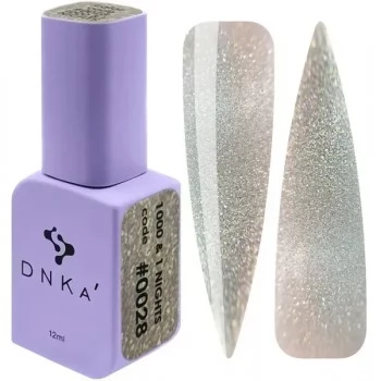 COLOR GEL POLISH CATS EYE DNKa 12 ml #0028 1000-1 NIGHTS HEMA-TPO Free
