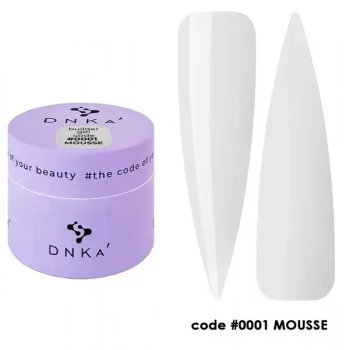 BUILDER GEL MOUSSE DNKa 15 ml #0001