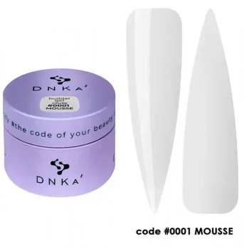 BUILDER GEL MOUSSE DNKa 30 ml #0001