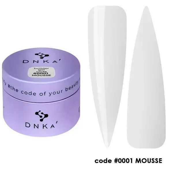 BUILDER GEL MOUSSE DNKa 30 ml #0001