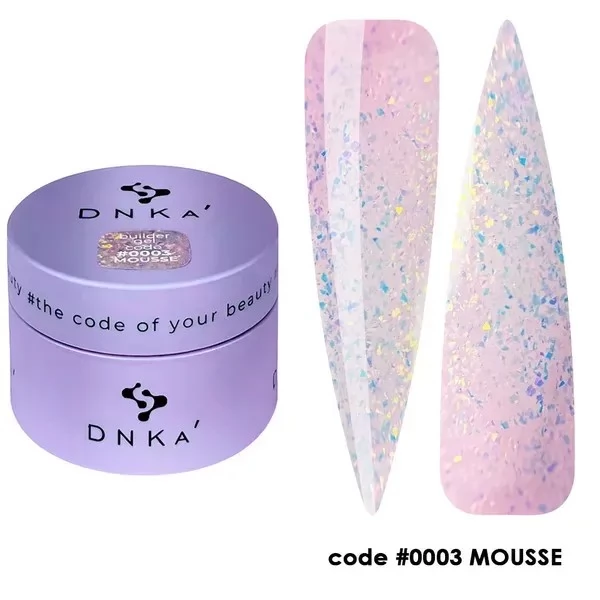 BUILDER GEL MOUSSE DNKa 30 ml #0003