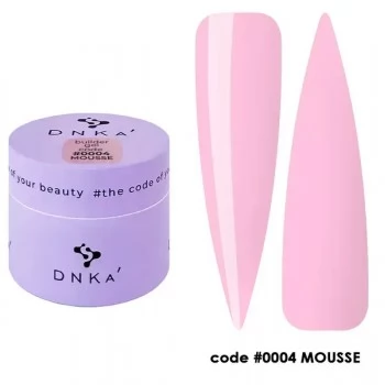BUILDER GEL MOUSSE DNKa 15 ml #0004