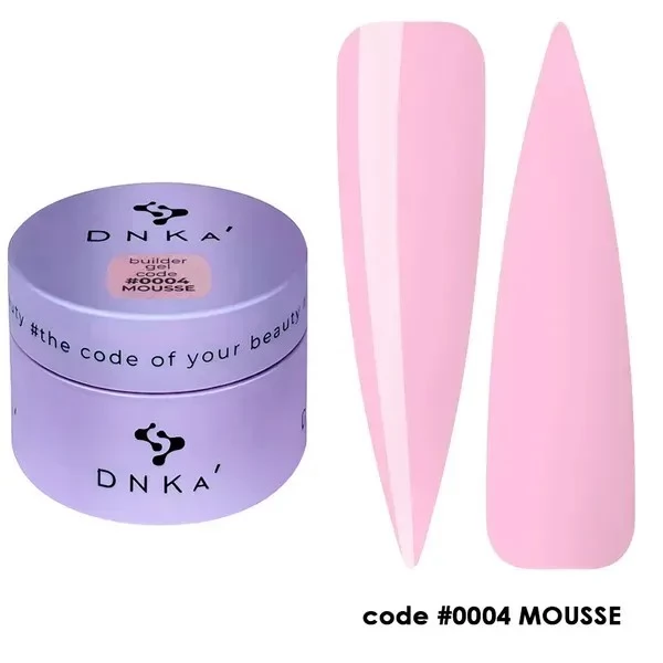 BUILDER GEL MOUSSE DNKa 30 ml #0004