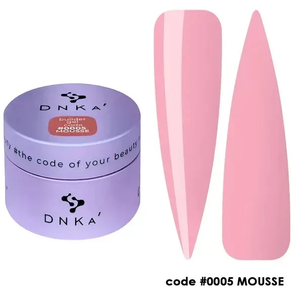 BUILDER GEL MOUSSE DNKa 30 ml #0005