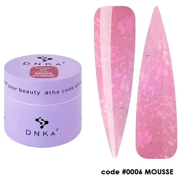 BUILDER GEL MOUSSE DNKa 15 ml #0006 BUILDER GEL MOUSSE DNKa 15 ml #0006