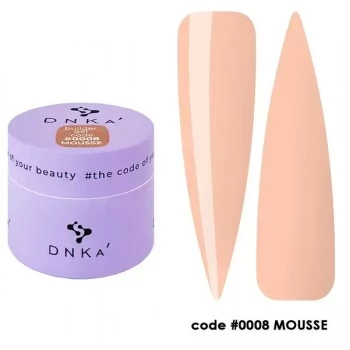 BUILDER GEL MOUSSE DNKa 15 ml #0008