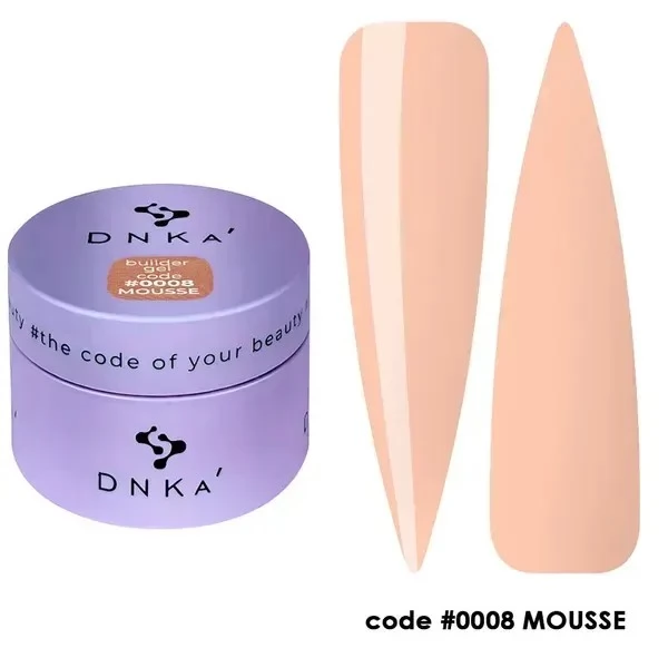 BUILDER GEL MOUSSE DNKa 30 ml #0008 BUILDER GEL MOUSSE DNKa 30 ml #0008
