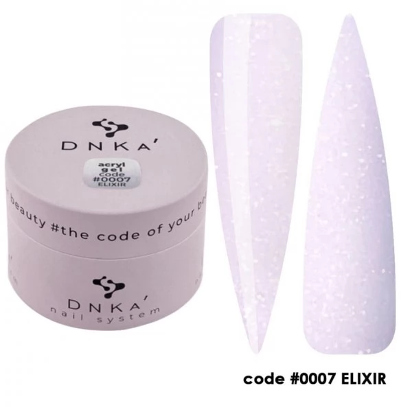 Аcryl Gel DNKa 30 ml no.0007 Elixir (jar)