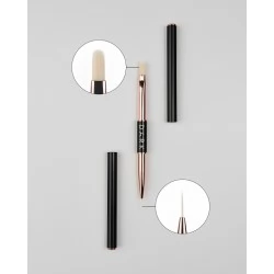 DARK Double-sided Brush Black Matte (Liner 10mm + Gel 12mm)