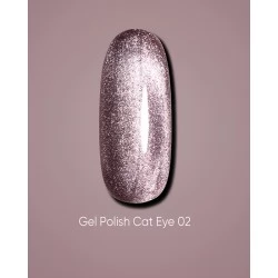 Dark gel polish Cat Eye 02 10 ml