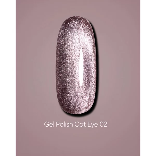 Dark gel polish Cat Eye 02 10 ml Dark gel polish Cat Eye 02 10 ml