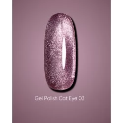 Dark gel polish Cat Eye 03 10 ml