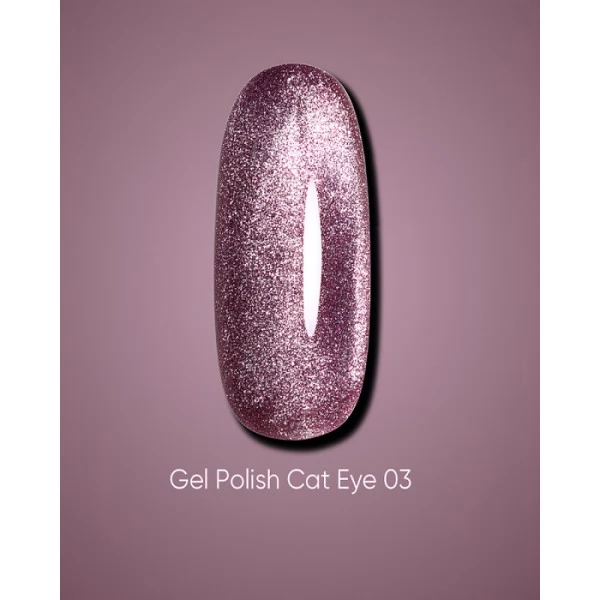 Dark gel polish Cat Eye 03 10 ml Dark gel polish Cat Eye 03 10 ml