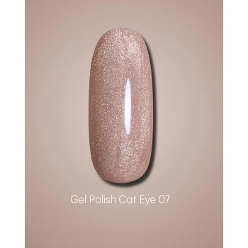 Dark gel polish Cat Eye 07 10 ml