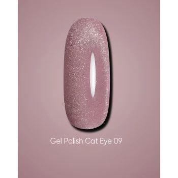 Dark gel polish Cat Eye 09 10 ml