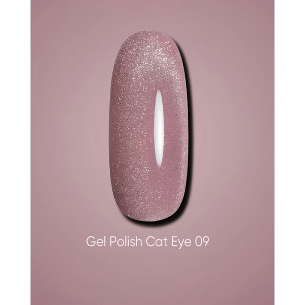 Dark gel polish Cat Eye 09 10 ml Dark gel polish Cat Eye 09 10 ml