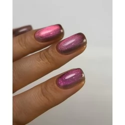 Dark gel polish Cat Eye 21 6 ml
