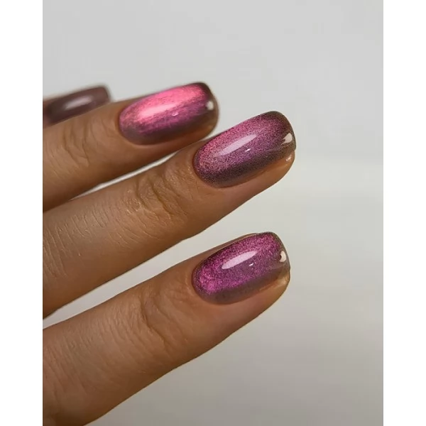 Dark gel polish Cat Eye 21 6 ml