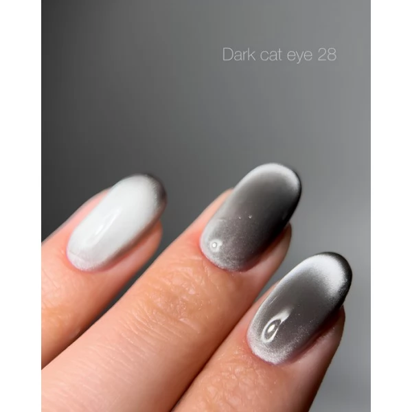 Dark gel polish Cat Eye 28 10 ml