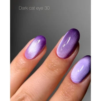 Dark gel polish Cat Eye 30 10 ml