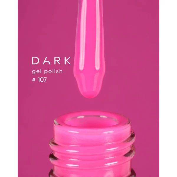 Dark gel polish 107 10 ml Dark gel polish 107 10 ml
