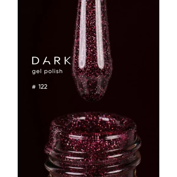 Dark gel polish 122 10 ml Dark gel polish 122 10 ml