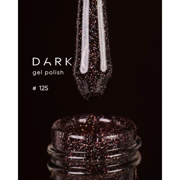 Dark gel polish 125 10 ml Dark gel polish 125 10 ml