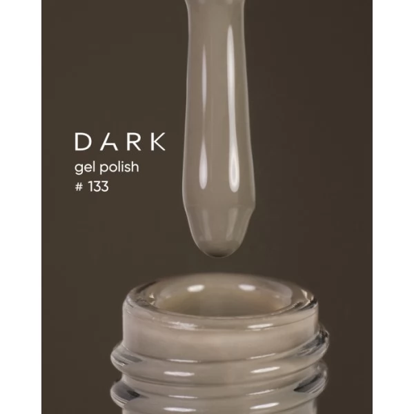 Dark gel polish 133 10 ml Dark gel polish 133 10 ml
