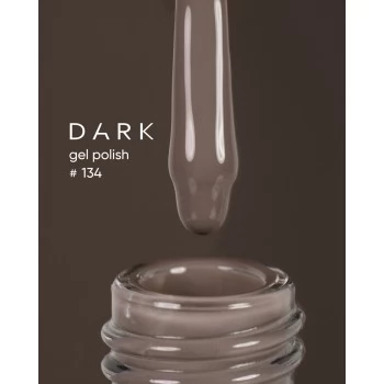 Dark gel polish 134 10 ml