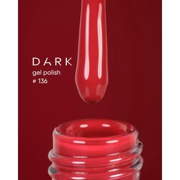 Dark gel polish 136 10 ml