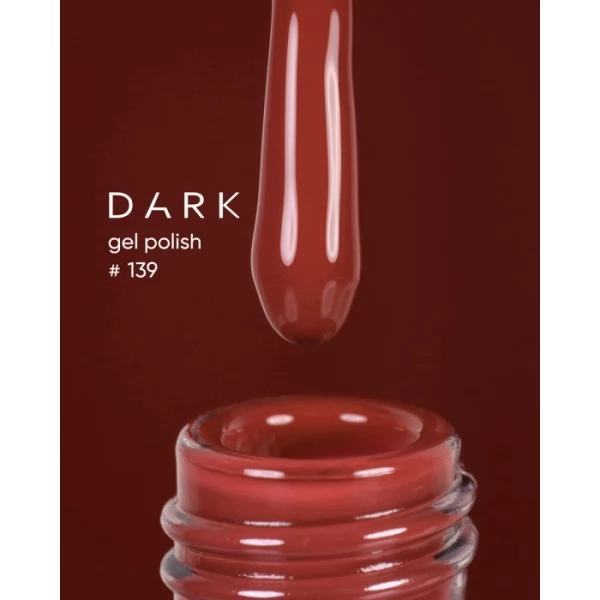 Dark gel polish 139 10 ml Dark gel polish 139 10 ml